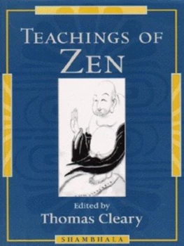 Image of Teachings of Zen by Thomas Cleary Paperback