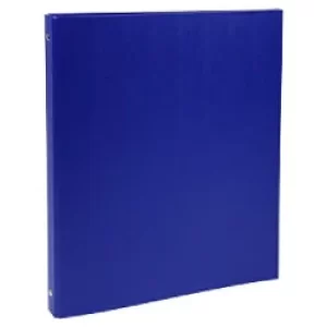 Image of Exacompta Ring Binder 51152SE Polypropylene A4 4 ring 15mm Blue Pack of 20