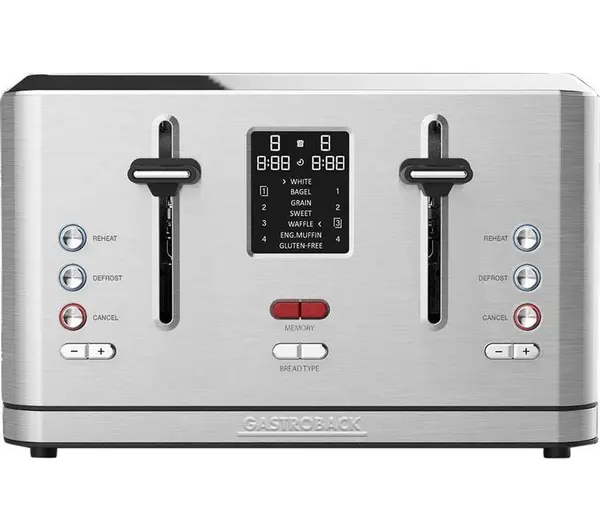 Image of Gastroback Design Digital 62396 4 Slice Toaster