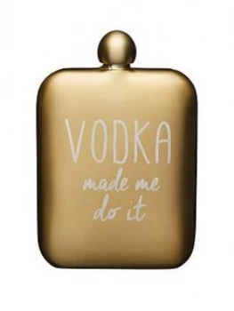 Kitchencraft Stainless Steel Vodka Hip Flask