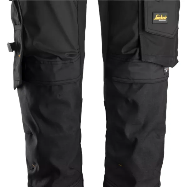 image of Snickers AllroundWork Stretch Trousers - Black - 100