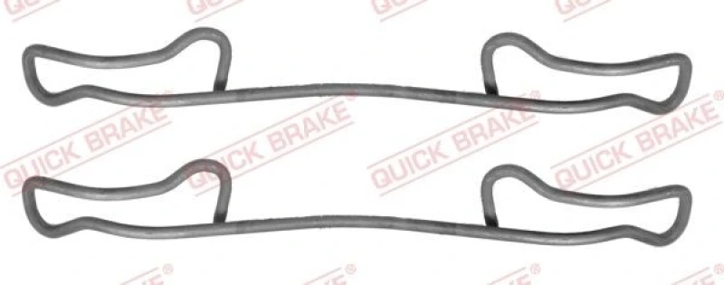 Image of QUICK BRAKE Brake pad fitting kit QUICK BRAKE 109-1200