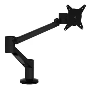 image of Dataflex VIEWLITE PLUS monitor arm, for tabletop mounting, black