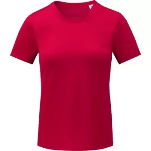 image of Elevate Womens/Ladies Kratos Short-Sleeved T-Shirt (4XL) (Red)