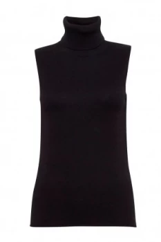 Image of Great Plains Bella Basics High Neck Jumper Black