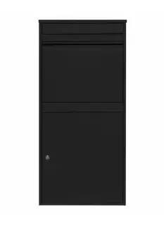 Image of Black Anti-Theft Parcel Post Box XL