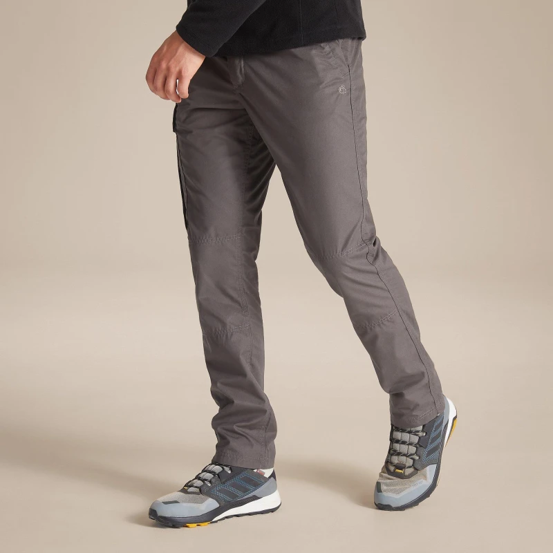 Image of Craghoppers Mens Crag Kiwi Slim Walking Trousers Bark male 42W S