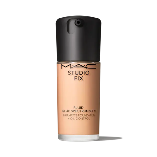 Image of MAC Studio Fix Fluid SPF 15 Foundation - C3.5 - Soft-Matte Finish - 24hr Medium-To-Full Coverage - 30ml - MAC Cosmetics