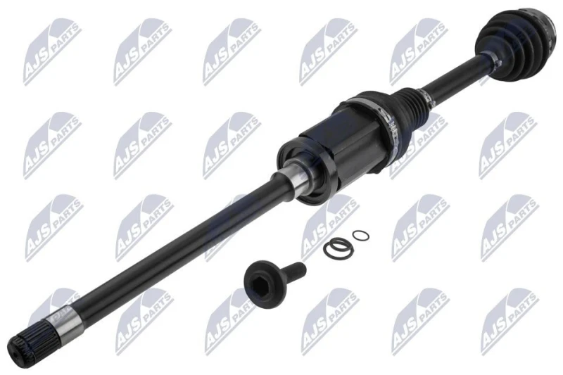 Image of NTY NPW-BM-262 Drive shaft Automatic Transmission, Front Axle Right Drive Shaft (13)