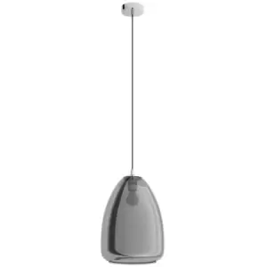 image of Netlighting Alobrase Slim Pendant Ceiling Light Chrome - EG98614