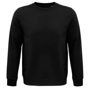 Image of SOLS Unisex Adult Comet Organic Sweatshirt (3XL) (Black)