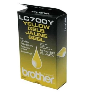 Image of Brother LC700 Yellow Ink Cartridge