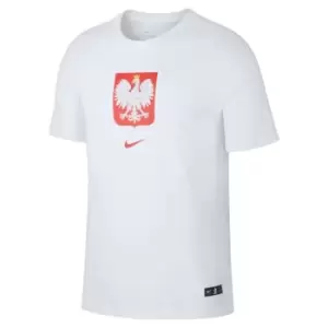 Image of 2020-2021 Poland Crest Tee (White)
