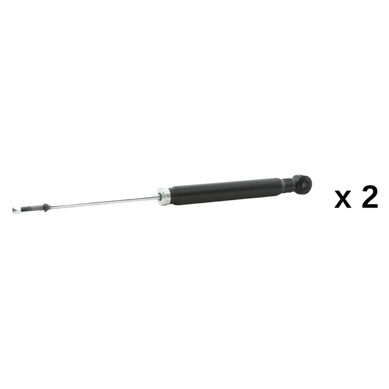 Image of RIDEX 854S21212 Shock absorber Rear Axle, Gas Pressure, Twin-Tube, Telescopic Shock Absorber, Top pin Shock Absorber (854)