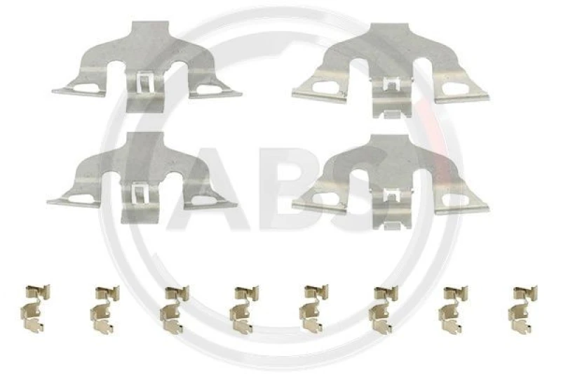 Image of A.B.S. Brake pad fitting kit A.B.S. 1993Q