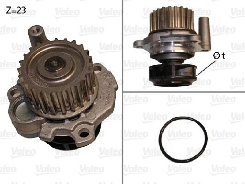 Image of Water pump VALEO 506532