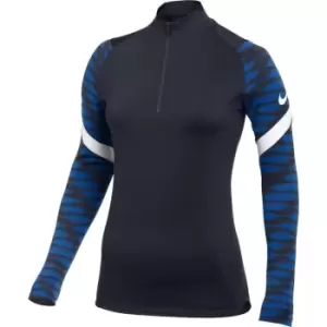 Image of Nike Dri-FIT Strike 1/4-Zip Soccer Drill Top Ladies - Grey