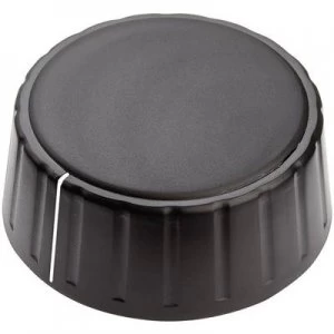 Image of Control knob hand Black x H 48mm x 19mm Mentor