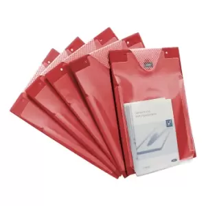 Image of EICHNER A4 TURBO order folder, WxD 230 x 330 mm, pack of 10, red