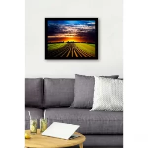 Image of SC1192 Multicolor Decorative Framed MDF Painting