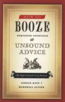 Image of How to Booze by Jordan Kaye Book