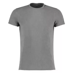 image of Gamegear Mens Compact Stretch Performance T-Shirt (XL) (Grey Melange)