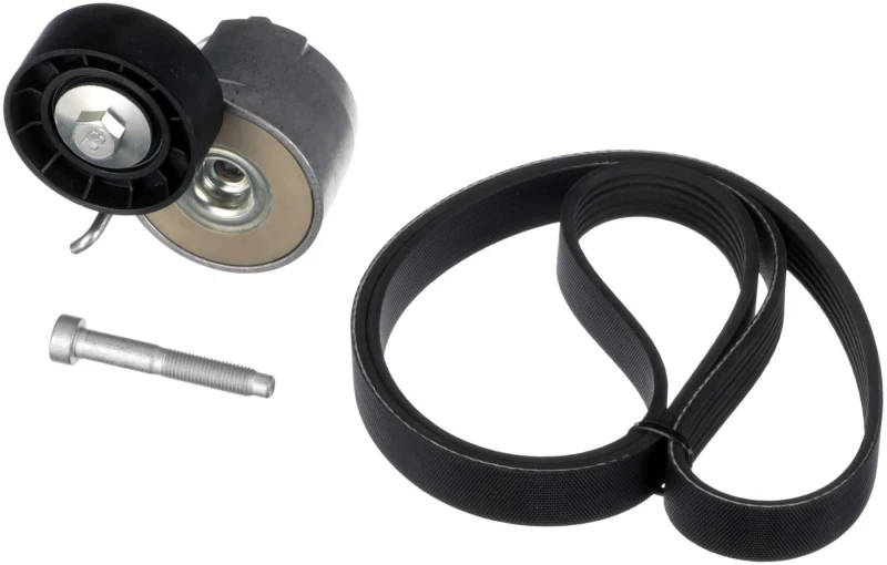 Image of GATES K026PK1320 V-ribbed belt set Micro-V Stretch Fit V-Ribbed Belt Set (542)