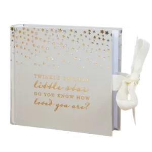 image of Bambino Little Stars Photo Album 4" x 6" Twinkle Twinkle