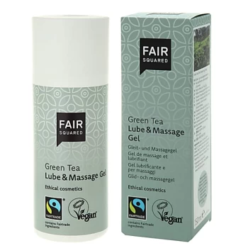 image of Fair Squared Lubricant & Massage Gel - Green Tea 150ml