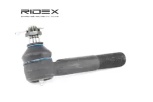 Image of RIDEX Track rod end MERCEDES-BENZ 914T0134 0003302735,0003307035,0013300735 Tie rod end,Track rod end ball joint,Outer tie rod,Outer tie rod end