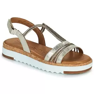 image of Tamaris BENNA womens Sandals in Silver,4,7.5