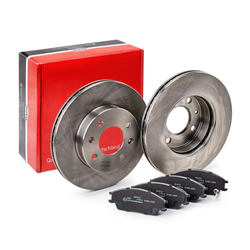 Image of Brake discs and pads set MAPCO 47573