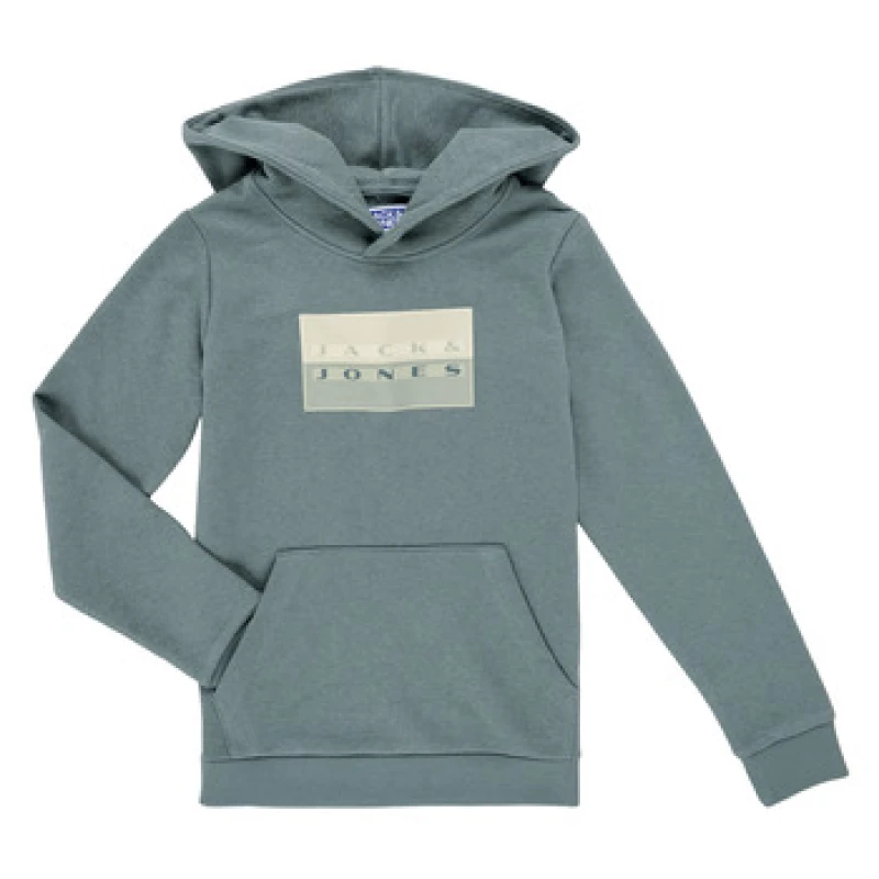 Image of Jack & Jones JCOFUSION GRAPHIC SWEAT boys's Hoodies in Blue