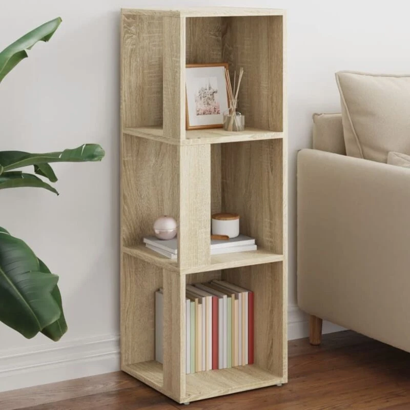 Image of VIDAXL Corner Cabinet Sonoma Oak 33x33x100cm Engineered Wood Vidaxl 8720286649855
