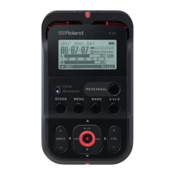 image of High-Resolution Audio Recorder - Black