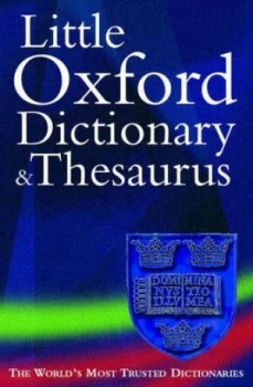 Image of The Little Oxford Dictionary and Thesaurus by Sara Hawker and Chris Cowley Book