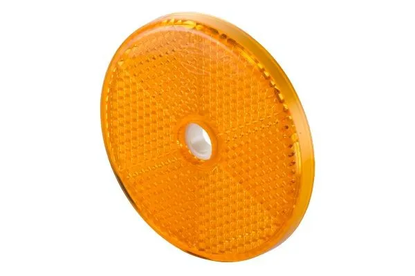 HELLA 8RA 002 014-872 Reflex Reflector round yellow Left, Right Reflex Reflector (2501)