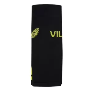 Image of Castore Aston Villa FC Third Footless Sock Mens - Black
