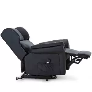Image of Oakford Electric Rise Recliner - Black