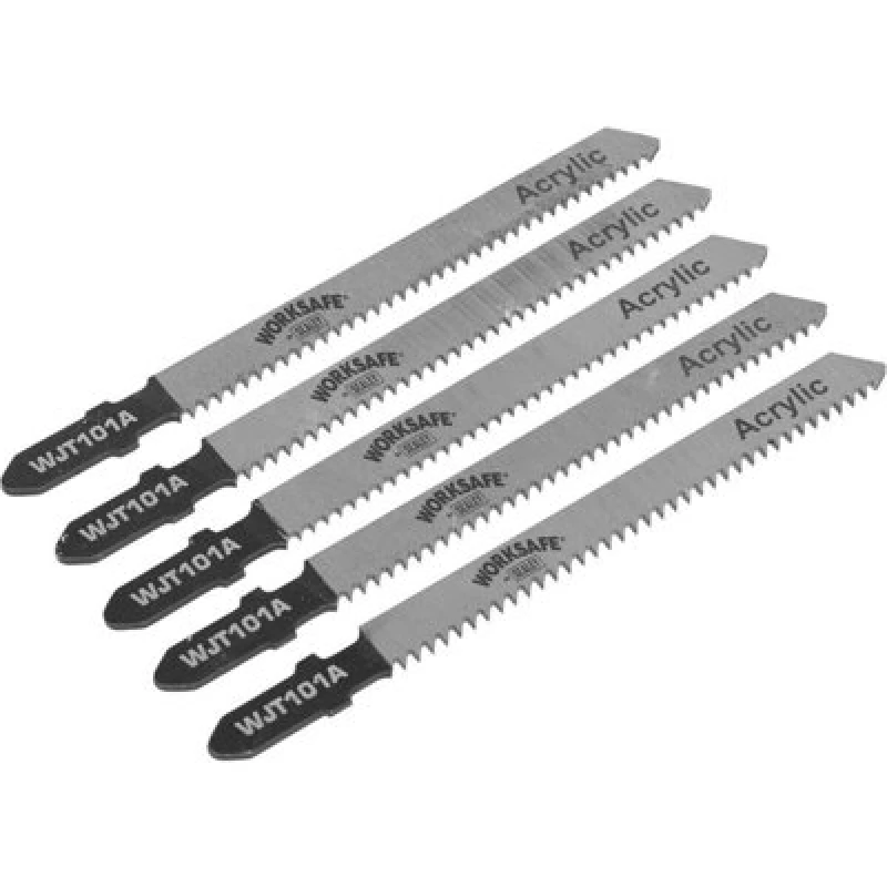 Image of Loops 5 PACK 75mm Bi-Metal Jigsaw Blade - 12 TPI - Non Ferrous Metal Aluminium Cutting Multi