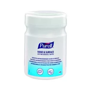 image of Purell HandSurface Antimicrobial Wipes Tub Pack of 270 92270-06-EEU