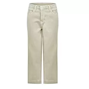 Image of Ted Baker Freiiya Crop Denim Jeans - Green