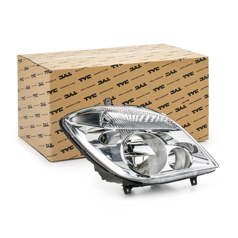 Image of TYC 20-11813-25-2 Headlights H7/H7, without electric motor, Right Headlight (259)