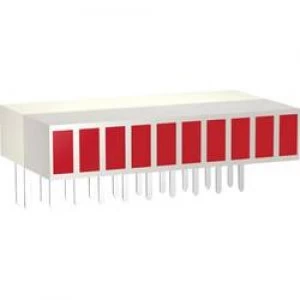 LED linear array 10x Red L x W x H 25.4 x 14 x 5mm Signal Con