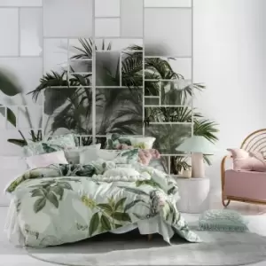 Image of Glasshouse Botanical Duvet Cover Set Mint