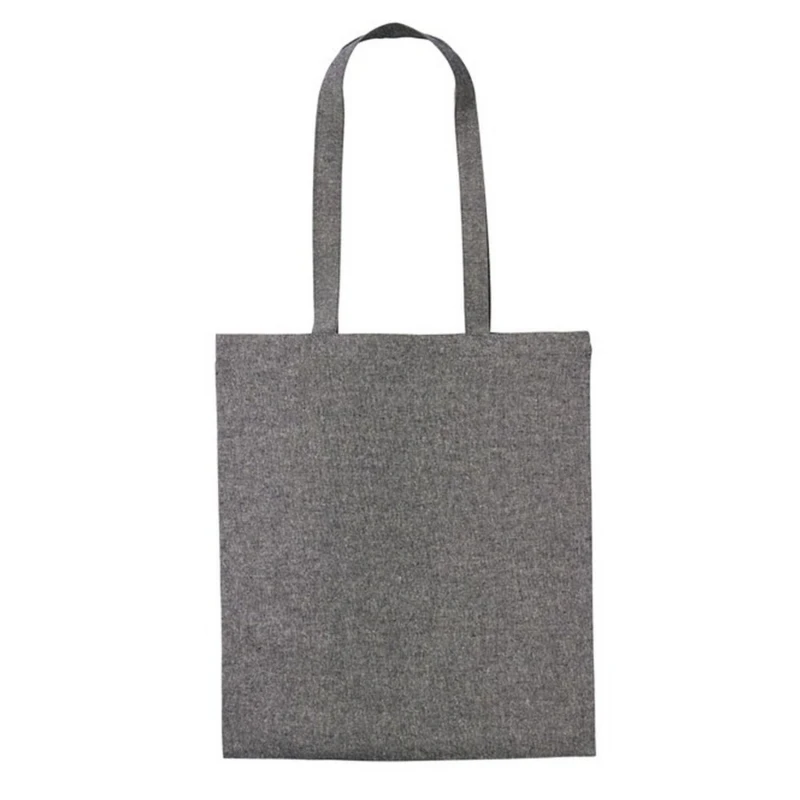 Image of Nutshell Womens Cotton Long Handle Shopper Bag in Black Female One Size