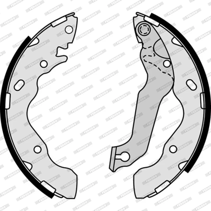 Image of Brake Shoe Set FERODO FSB4195