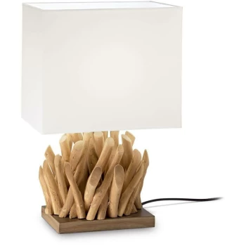 Image of Ideal Lux Snell - 1 Light Table Light White