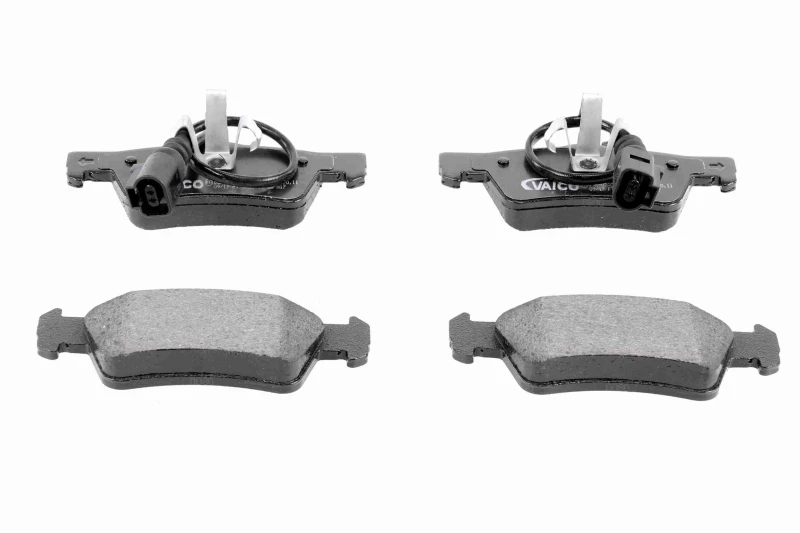 Image of VAICO V10-8298 Brake pad set Rear Axle, incl. wear warning contact, Q+, original equipment manufacturer quality Brake Pad Set,disc brake (402)