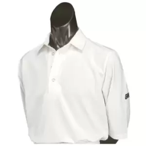 Image of Gunn And Moore Unisex Adult Maestro Cricket Shirt (S) (White)